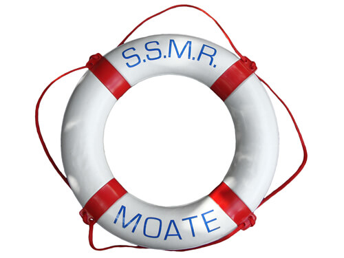 Personalised Life Ring - "S.S.M.R. Moate"