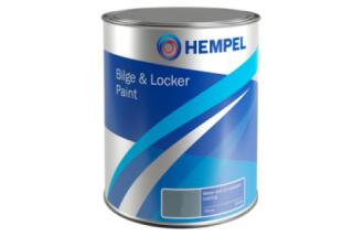 A can of Hempel Bilge Paint