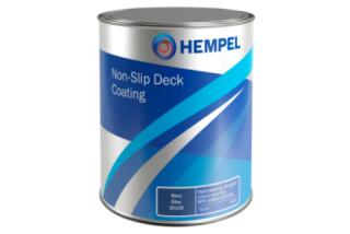 A tin of Hempel Non-Slip Deck Paint
