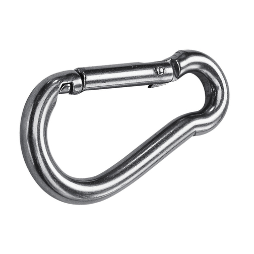 Carbine Hook 70mm - Stainless Steel
