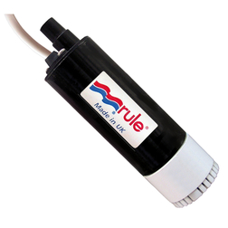 Rule IL280P 12 Volt Marine Pump - 280 GPH Inline Submersible Water Pump