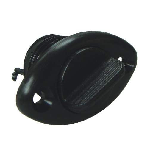 Bung Plastic Black - Oval