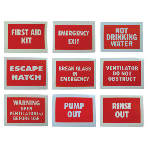 Information Label - First Aid Kit