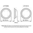 Light with Twist Lens on/off Switch