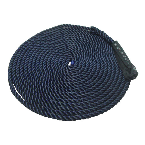 Marlow Navy 3 Strand Dockline - 10mm x 8m