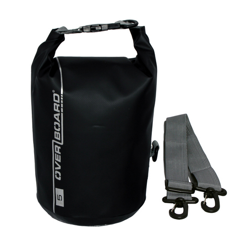 OverBoard Black 5L Waterproof Dry Tube Bag