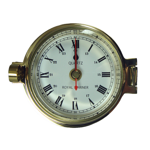 Brass Royal Mariner Channel Clock Face