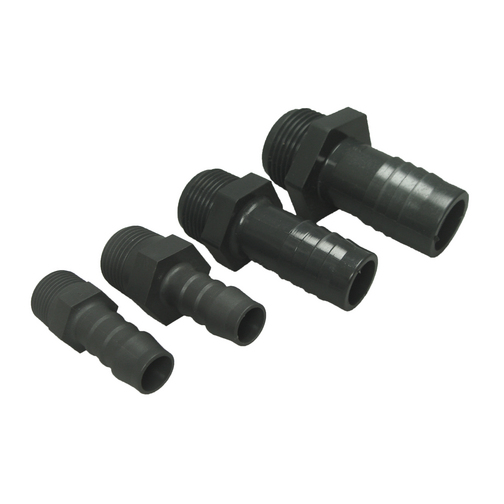 Plastic Straight Water Hose Adapters