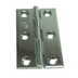 Chrome Plated Solid Drawn Brass Hinges 76 x 41mm (3" x 1 5/8")