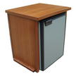 Freeman Compact Fridge & Mahogany Fridge Box