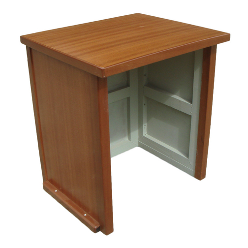Freeman Compact Fridge & Mahogany Fridge Box