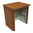Freeman Compact Fridge & Mahogany Fridge Box