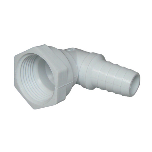 Nylon Elbow - 1" BSP to 3/4" Hosetail