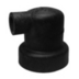 Bowman Right Angle Rubber End Cap - 22 x 70mm