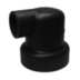 Bowman Right Angle Rubber End Cap - 28 x 70mm