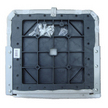 Waveline Folding Grey Seat