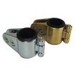 Traditional Chrome Split Jaw Canopy Bar Clamps