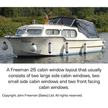 Freeman 25 & 26 Cabin Window Screw Cover
