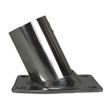Stainless Steel Rectangle Angled Flagstaff Socket