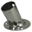 Stainless Steel Round Angled Flagstaff Socket