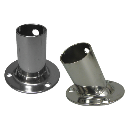 Stainless Steel Round Flagstaff Sockets
