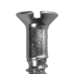 Chrome Plated Counter Sunk Wood Screw Head