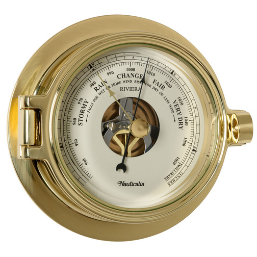 Nauticalia Riviera Brass Barometer
