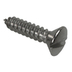 Stainless Steel No.12x1" Raised Head Self Tapping Screw - 10 Pack