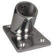 Stainless Steel 45 Degrees Rectangle Rail Mount - 22mm