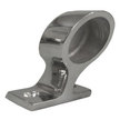 Stainless Steel Angled Left Hand Closed Handrail Bracket - 22mm