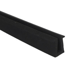 Winged Flat Square Channel Window Rubber