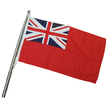 Deluxe Stainless Steel Flagstaff & Ensign Kit 3/4 Yard