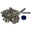 Stainless Steel Push Button Popper Kit - Material Fitting