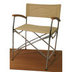 Stainless Steel Folding Directors Chair - Sand