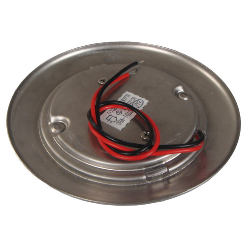 Stainless Steel Ultra Thin 94mm White & Red LED Cabin Light