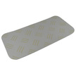 Treadmaster GlowTec Chequred Glow in the Dark Light Grey Self Adhesive Step Pad - 275 x 135mm