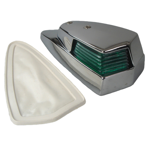 Traditional Chrome Starboard Navigation Light