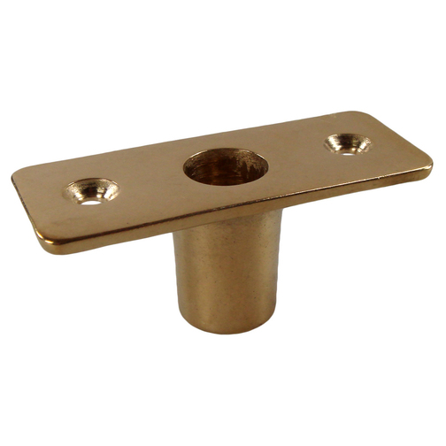 Vintage 12mm Brass Top Mount Rowlock Socket