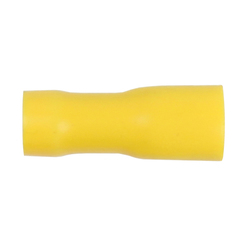 Pre-insulated Yellow Female Spade Connectors