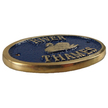 River Thames Brass Plaque