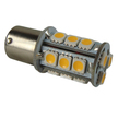 SMD LED 10-30v Small Bayonet Ba15s Bulb - Warm White