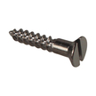 Chrome Plated No.6x3/4" Wood Screw - 10 Pack