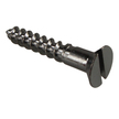 Chrome Plated No.8x1" Wood Screw - 10 Pack