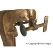 British Seagull Outboard Mounting Bracket Thumbscrew Fitted to the Bracket
