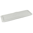 Chrome Footstep Plate White Rubber Pad