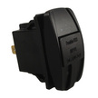 Dashboard Rocker Switch Dual USB Socket
