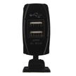 Dashboard Rocker Switch Dual USB Socket