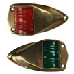 Low Profile Brass Navigation Lights