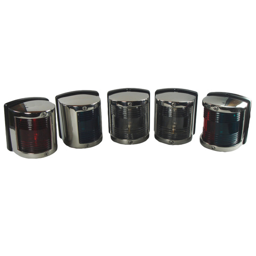Rectangular Stainless Steel Navigation Lights