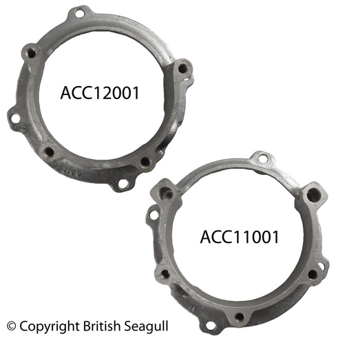 British Seagull Outboard Recoil Starter Base Plate Support Castings